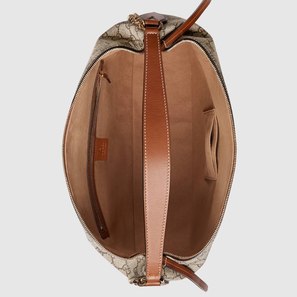 🎉SOLD‼️NWT Gucci GG Supreme Large Hobo - Picture 9 of 10